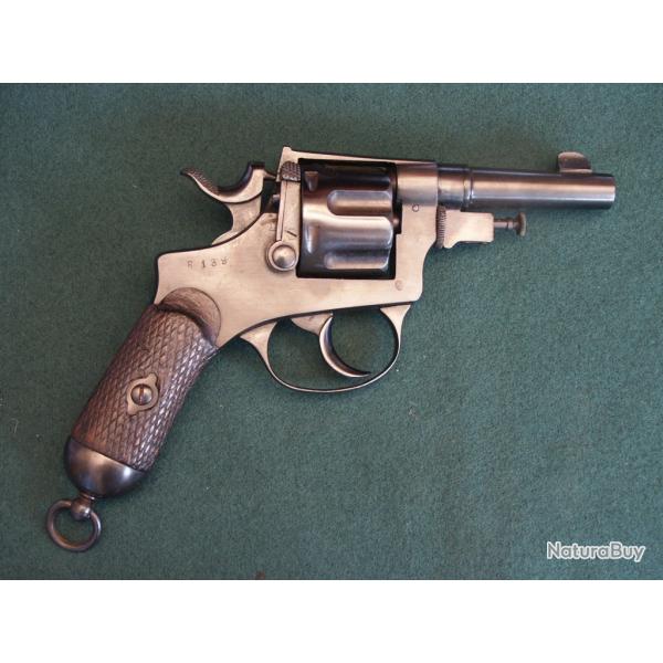 Revolver Bodeo 1889 d' OFFICIER N&V Castelli Breschia #E139 (A722)