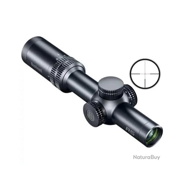 Lunette de battue BUSHNELL R5 - 1-6X24 - Ret: 4A Fiber - Dia: 30mm - SFP