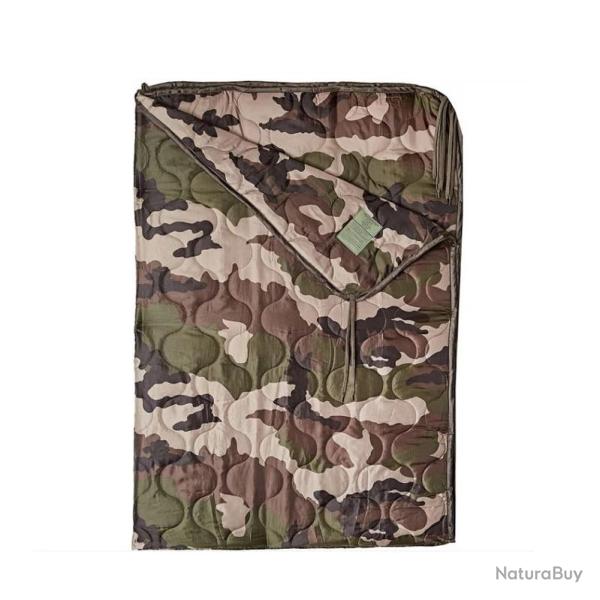 Poncho liner militaire 2,10 x 1,50 m camo arm�e FR Camouflage Centre Europe