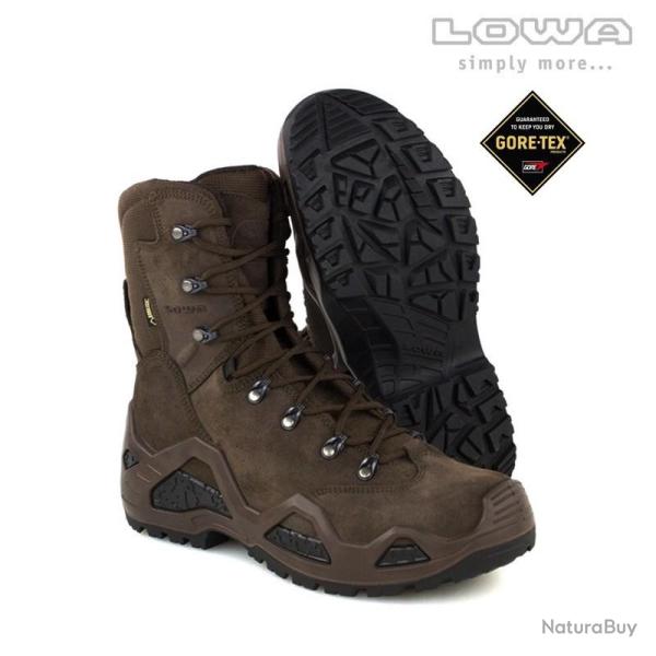 Chaussures militaires LOWA Z-8S GTX - Marron fonc� Noir T. 42,5