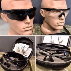 Coffret lunettes balistiques ESS Crossbow 2X Suppressor