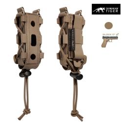 Porte-chargeur simple 9 mm CORDURA&reg; Tasmanian Tiger, cl : coyote Coyote