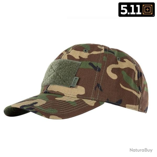 Casquette militaire camo Woodland - 5.11 - taille unique