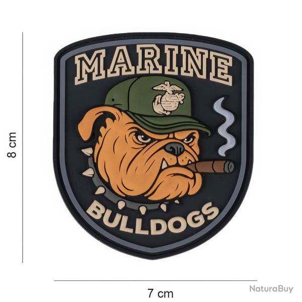 Patch 3D velcro militaire � Marine Bulldogs �