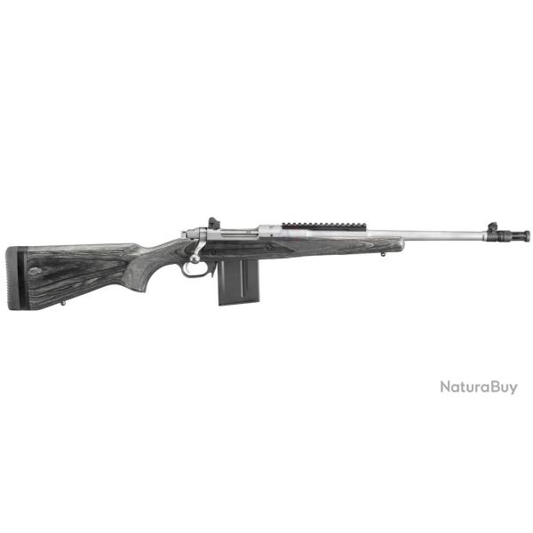 Promo Carabine Ruger Gunsite scout KM77-GS - Cal. 308 Win - Inox