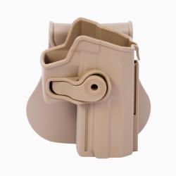 Holster LV2 Heckler & Koch Usp Compact 9/.40 Tan Droitier