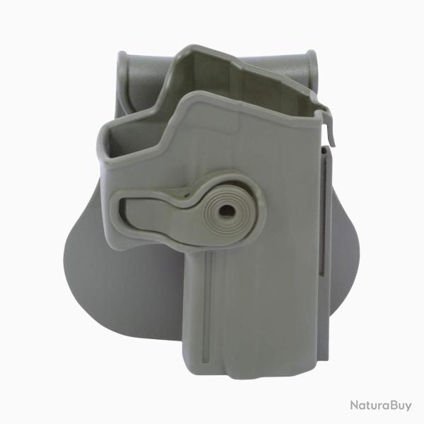 Holster LV2 Heckler & Koch Usp Compact 9/.40 Olive Drab Droitier