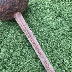 &Eacute;P&Eacute;E DE DUEL D'ESCRIME LAME TRIANGULAIRE A PANS CREUX