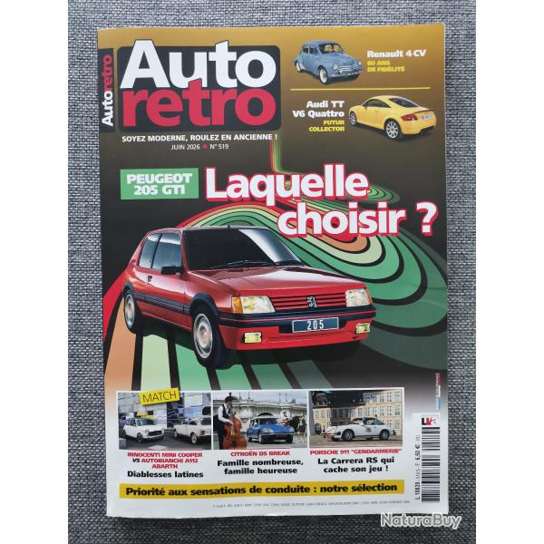 Ouvrage Autoretro no 519 Soyez moderne, roulez en ancienne!