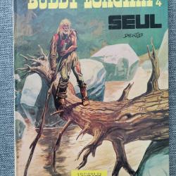 Buddy Longway 4 Seul Derib &eacute;ditions du Lombard 1&egrave;re &eacute;dition 1977