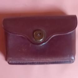 Pochette en cuir pour  First aid pack, pour officier
