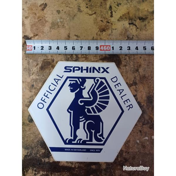 Autocollant marque SPHINX