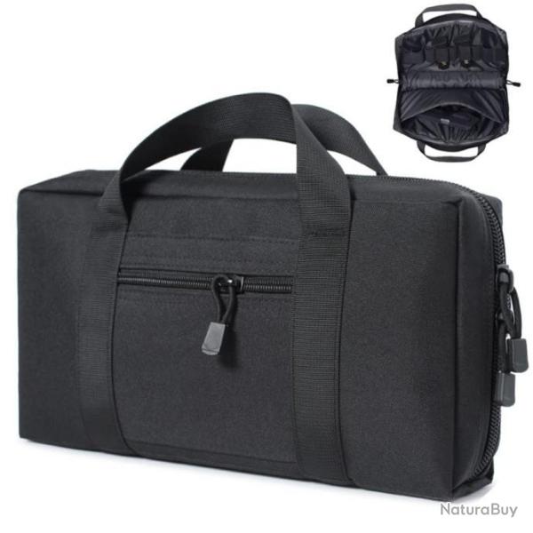 Sac de transport 2 armes de poing + 7 chargeurs - 1� sans prix de r�serve