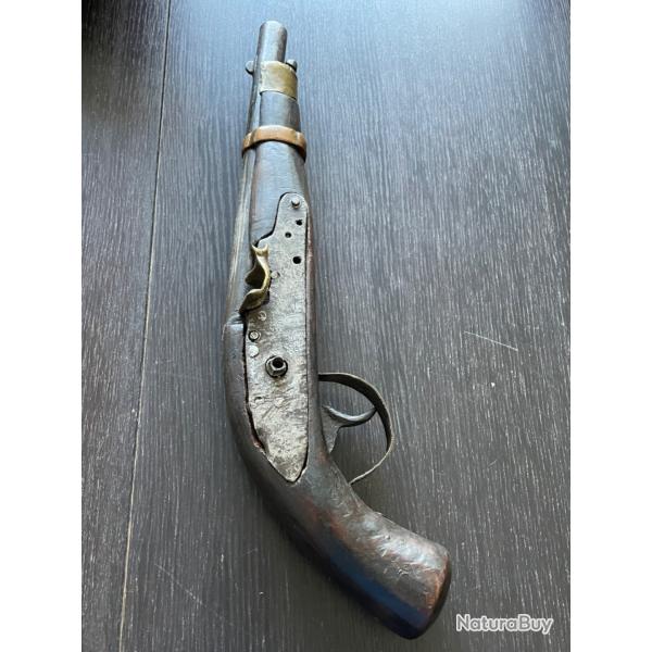 Pistolet ancien �poque  Napol�on  Gendarmerie � restaurer