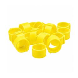 50 Bagues &agrave; clip &eacute;co &Oslash; 18 mm - Diff&eacute;rentes couleurs Noir