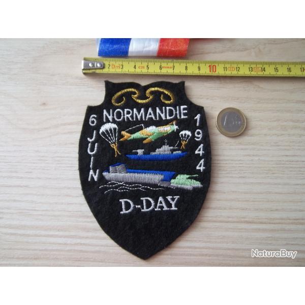 �cusson brod� Normandie Juin 1944 D-Day collection militaire