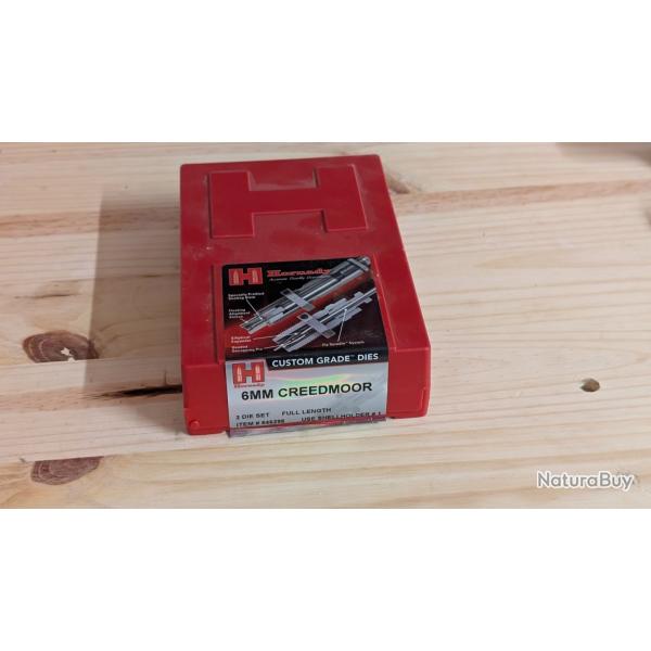 Jeu de 2 outils Hornady 6mm Creedmoor Custom Grade