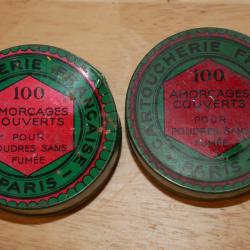 lot de Boite d'amorces CARTOUCHERIE FRANCAISE Amor&ccedil;age couvert