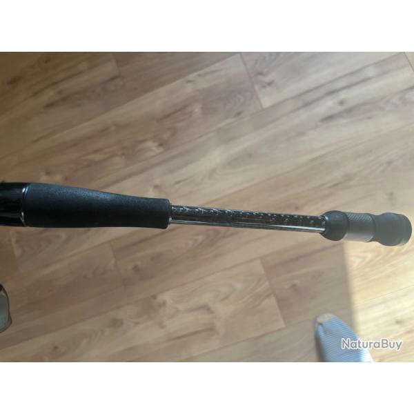 Canne megabass French destroyer et moulinet Daiwa SS SV