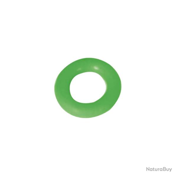 50 Recharges bagues �lastiques � 4,5 mm vertes Vert