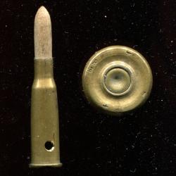 8 mm Lebel &agrave; blanc Mle 1905 - balle bois naturel - &eacute;tui 86 D (am) - Neutralis&eacute;e