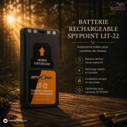 BATTERIE LIT-22 SPYPOINT FLEX 
