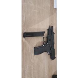 Airsoft sp226 blowback full m&eacute;tal