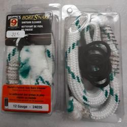 2 Cordons de nettoyage BoreSnake pour canons fusils Cal. 12