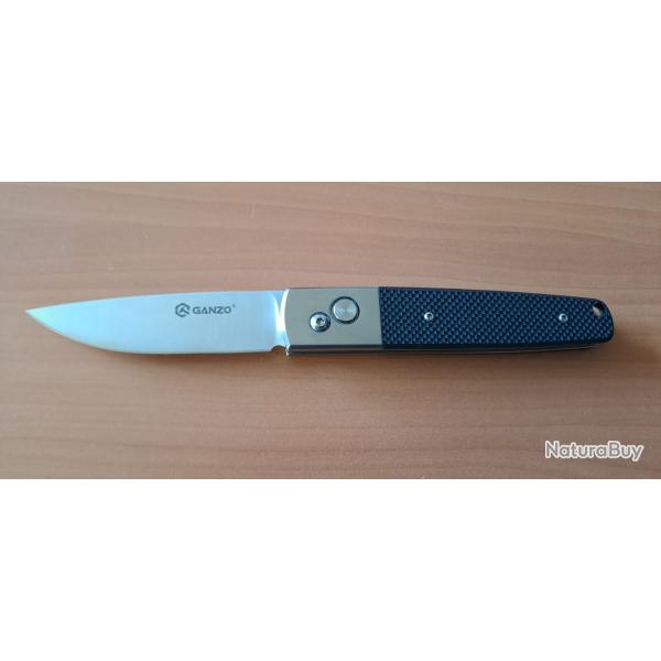 Couteau automatique Ganzo Firebird 7211 BK - Lame : 85mm