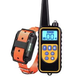 Collier de Dressage 1 chien &Eacute;lectrique Rechargeable &Eacute;tanche 800M.. ENCHERE 1 EURO