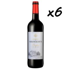 Vente Flash Bordeaux "Ch&acirc;teau Les Grangeaux" 2023, 6 bouteilles, Livraison gratuite, top tarif !!