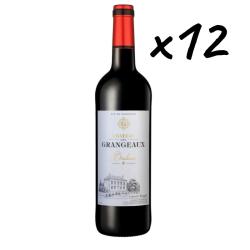 Vente Flash Bordeaux "Ch&acirc;teau Les Grangeaux" 2023, 12 bouteilles, Livraison gratuite, top tarif !!