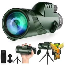 LONGUE VUE &Eacute;tanche BAK4 HD 80x100 VERTE avec tr&eacute;pied et support t&eacute;l&eacute;phone....Ench&egrave;re 1 Euro