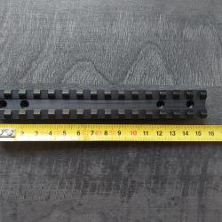Rail picatinny HOWA 1500 ou WEATHERBY vanguard action courte