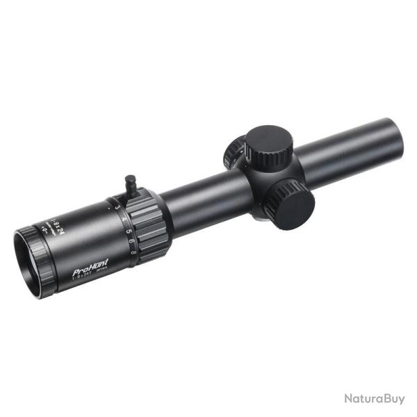 Lunette de Battue Prohunt 1-8x24 IF