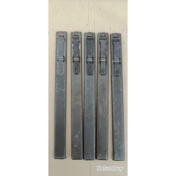 5 lames chargeur AK74 AK 74 cal 5.45x39 (D)