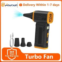 Souffleur d'air &eacute;lectrique rechargeable haute puissance 130 000 tr/min - 10 vitesses