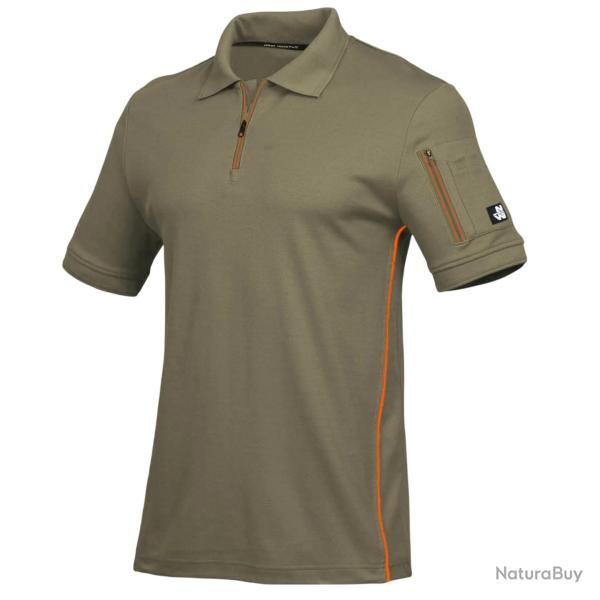 Polo gault kaki M