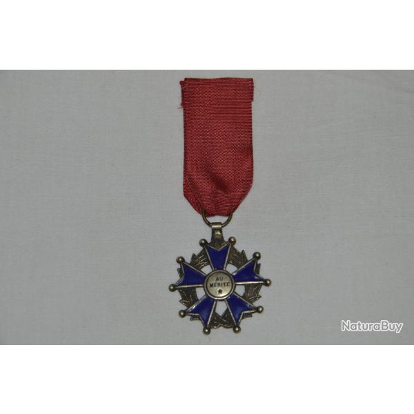 MEDAILLE ETOILE DU MERITE INSTRUCTION PRIMAIRE-INSTRUCTION PUBLIQUE-EDUCATION NATIONALE