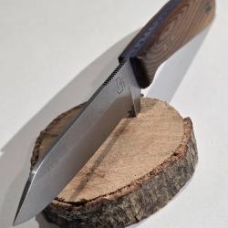 Couteau lame fixe artisanal