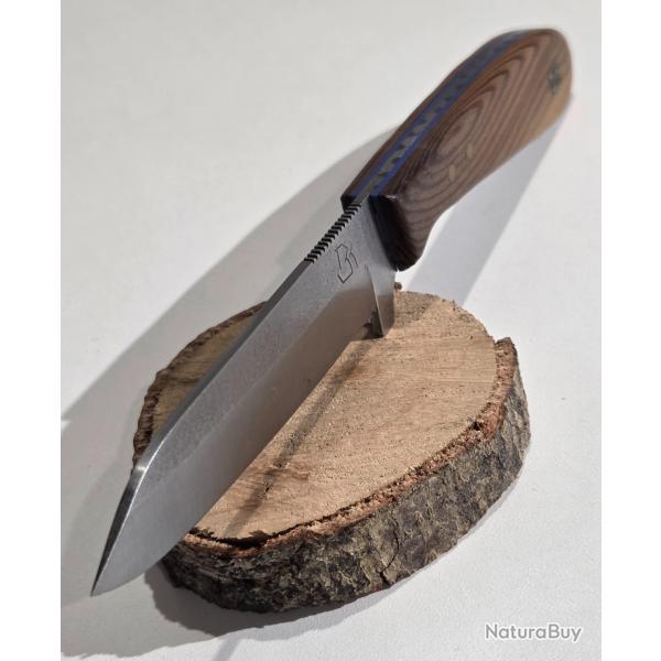 Couteau lame fixe artisanal