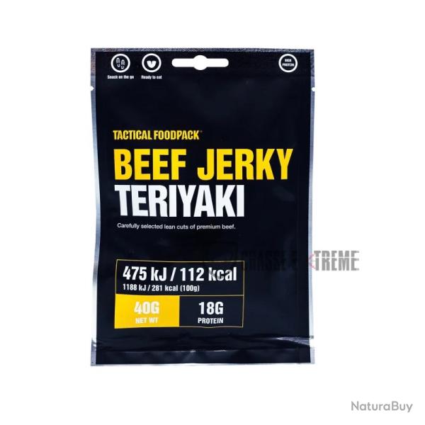 Tactical Foodpack Beef Jerky Teriyaki 40g