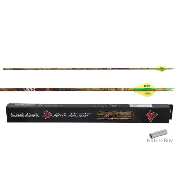 Lot de 12 fl�ches Skylon Rove en carbone 33" 300