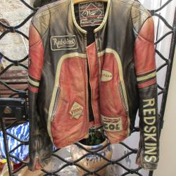 blouson cuir vintage redskins