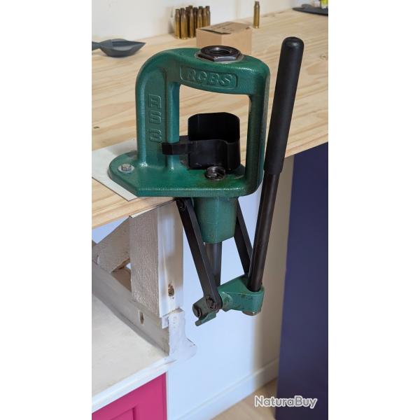 Presse de rechargement monostation RCBS RS2