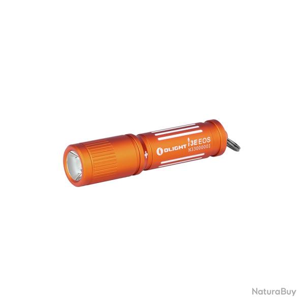 Olight i3E EOS Orange Vif - Lampe porte-cl�s 90 Lumens - 44 m - Pile AAA - 1� sans prix de r�serve