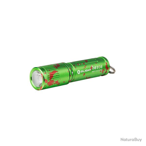 Olight i3E EOS Vert Zombie - Lampe porte-cl�s 90 Lumens - 44 m - Pile AAA - 1� sans prix de r�serve