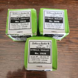 Ogives 2928 SELLIER BELLOT cal.6,5-6,70/.264 mm SP 140gr /100