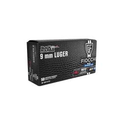 CARTOUCHES FIOCCHI Black Mamba Cal 9x19 100gr Fmjtc