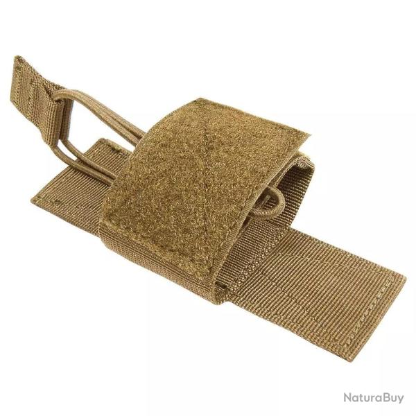 Universal Holster Velcro Coyote Brown Ambidextre